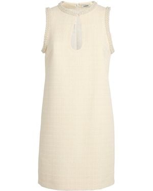 Sandro Embellished Mini Dress - Natural