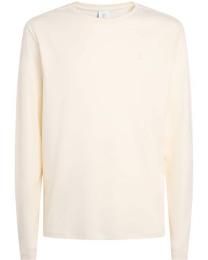 Bogner Supima Cotton Arvid Sweater - White