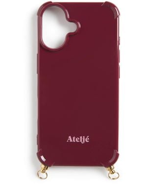Atelje71 Recycled Bold Iphone 16 Case - Red