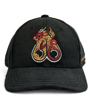 Moose Knuckles Velvet Dragon Cap - Black