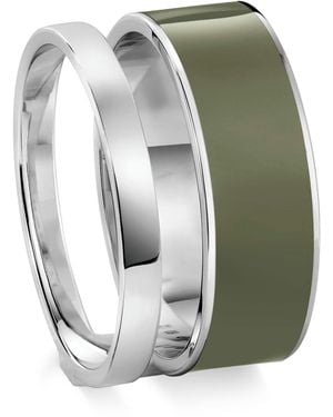 Repossi 2-Band Berbere Ring - Green