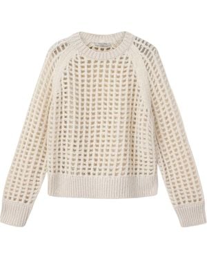 AllSaints Wool-Blend Suniva Jumper - Natural