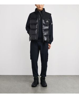 Moose Knuckles Down-Filled Victory Peak Gilet - Black