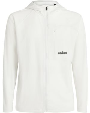 Pulco Studios Full Zip Training Hoodie - White
