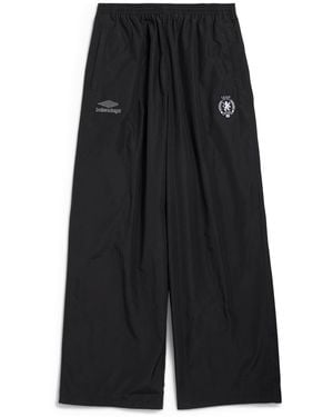 Balenciaga Cotton-Blend Technical Trousers - Black