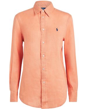 Polo Ralph Lauren Linen Classic Shirt - Pink