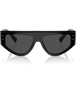 Dolce & Gabbana Rectangle Sunglasses - Black