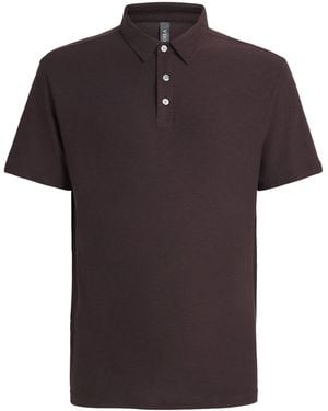 Vuori Strato Tech Polo Shirt - Brown