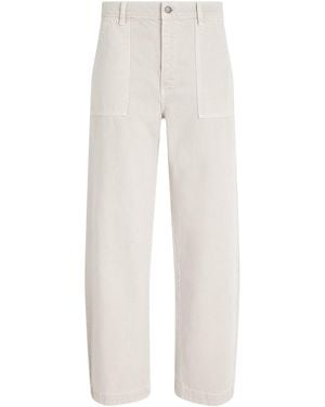 FRAME The Bow Cargo Pants - White