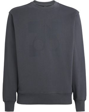 Moose Knuckles Cotton Logo Sweatshirt - Gray