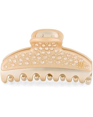 Alexandre De Paris Plated Claw Hair Clip - Natural