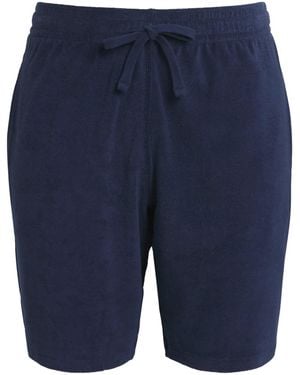 Vilebrequin Organic Cotton Terry-Blend Bolide Shorts - Blue