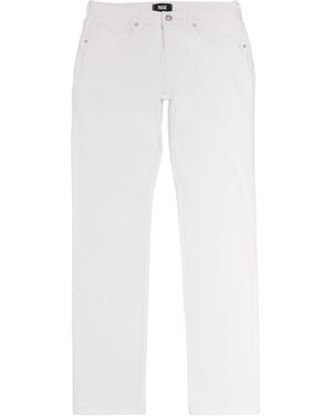 PAIGE Normandie Straight Jeans - White