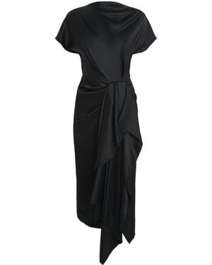 ROKSANDA High-Neck Zoa Mini Dress - Black