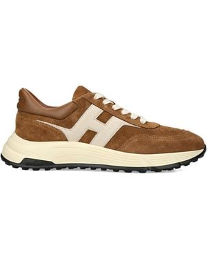 Hogan Suede Hyperlight Sneakers - Brown
