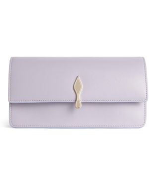 Christian Louboutin Betina Mini Leather Cross-Body Bag - Purple