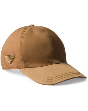 Prada Re-Nylon Baseball Cap - Brown