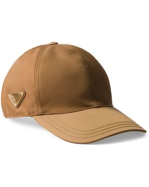 Prada Re-Nylon Baseball Cap - Brown