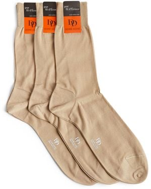 Doré Doré Cotton Socks - Natural
