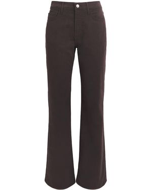 Citizens of Humanity Genova Low-Rise Bootcut Jeans - Grey