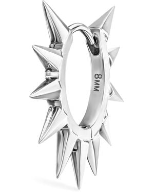 Maria Tash Metal Mohawk Hoop Earring - White