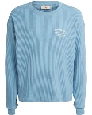 CHERRY LA Ranchwear Thermal Sweater - Blue