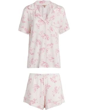 Eberjey Floral Gisele Pyjama Set - Pink