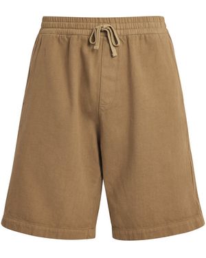 A.P.C. Cotton Jackson Shorts - Natural