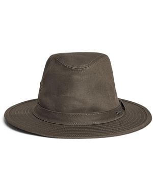Barbour Cotton Dawson Safari Hat - Brown