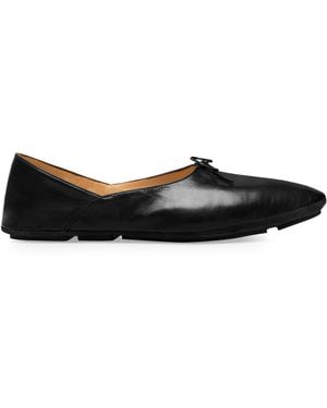 Tom Ford Leather Informal Slippers - Black