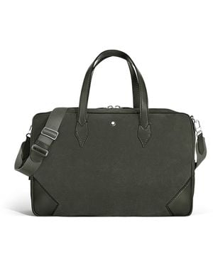 Montblanc Suede Weekender 45 Holdall - Black