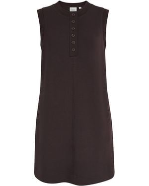Varley Elba Sleeveless Mini Dress - Brown