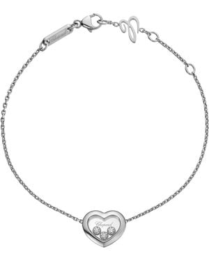 Chopard Happy Diamonds Icons Heart Bracelet - Metallic