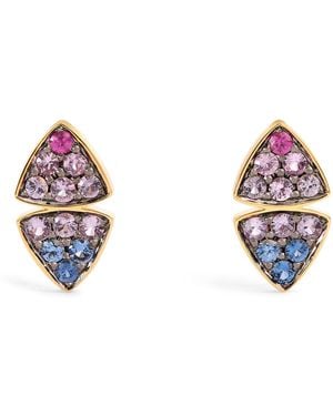 Emily P. Wheeler And Sapphire Candy Sky Stud Earrings - Blue