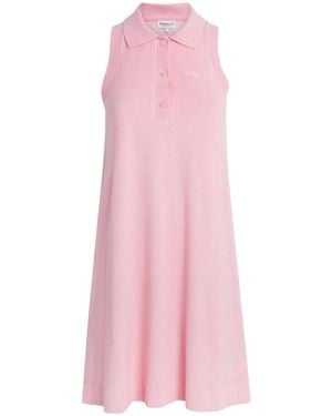 Hunza G Towelling Tennis Mini Dress - Pink