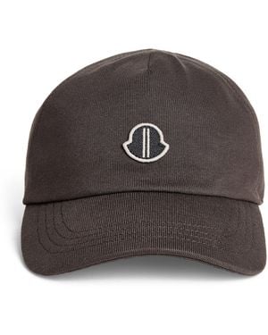 Rick Owens X Moncler Cappello Baseball Cap - Gray