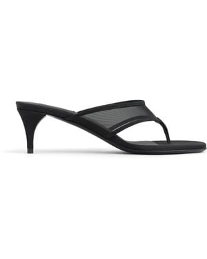 Alaïa Mesh Thong Mules 55 - White