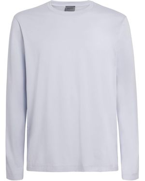 Hanro Cotton Living Long-Sleeve T-Shirt - White