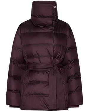 Marella Down Quilted Jacket - Purple