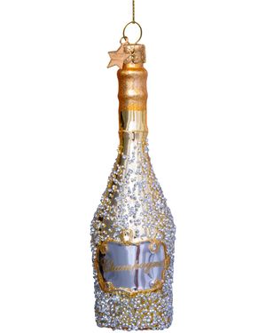 Harrods Champagne Tree Ornament - White