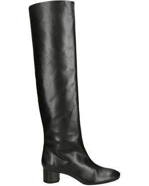 Aeyde Leather Willa Knee-High Boots 45 - Black