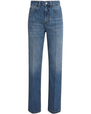 Victoria Beckham Julia Straight Jeans - Blue