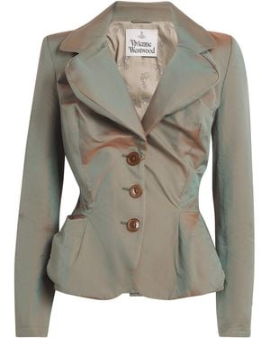 Vivienne Westwood Drunken Tailored Jacket - Green