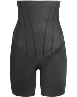 Spanx Supersculpt Totalcontour High-Waisted Mid-Thigh Short - Grey