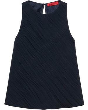 MAX&Co. Pleated Top - Blue