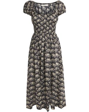 Doen Organic Cotton Quinley Midi Dress - Multicolour