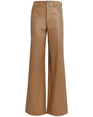 PAIGE Sasha High-Rise Straight Jeans - Natural