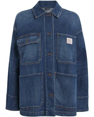 Weekend by Maxmara Workwear Denim Jacket - Blue