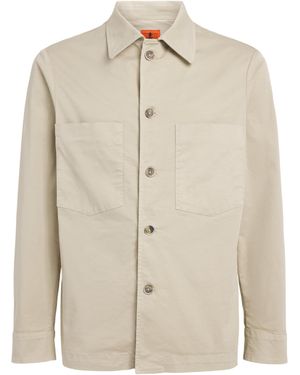 Barena Cotton Lightweight Overshirt - Natural