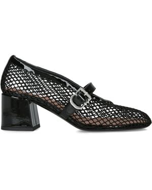 Alaïa Fishnet Court Shoes 55 - Black